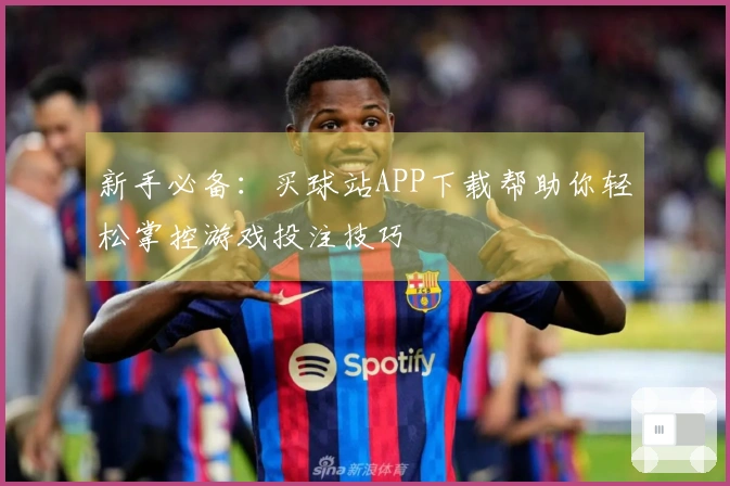 新手必备：买球站APP下载帮助你轻松掌控游戏投注技巧